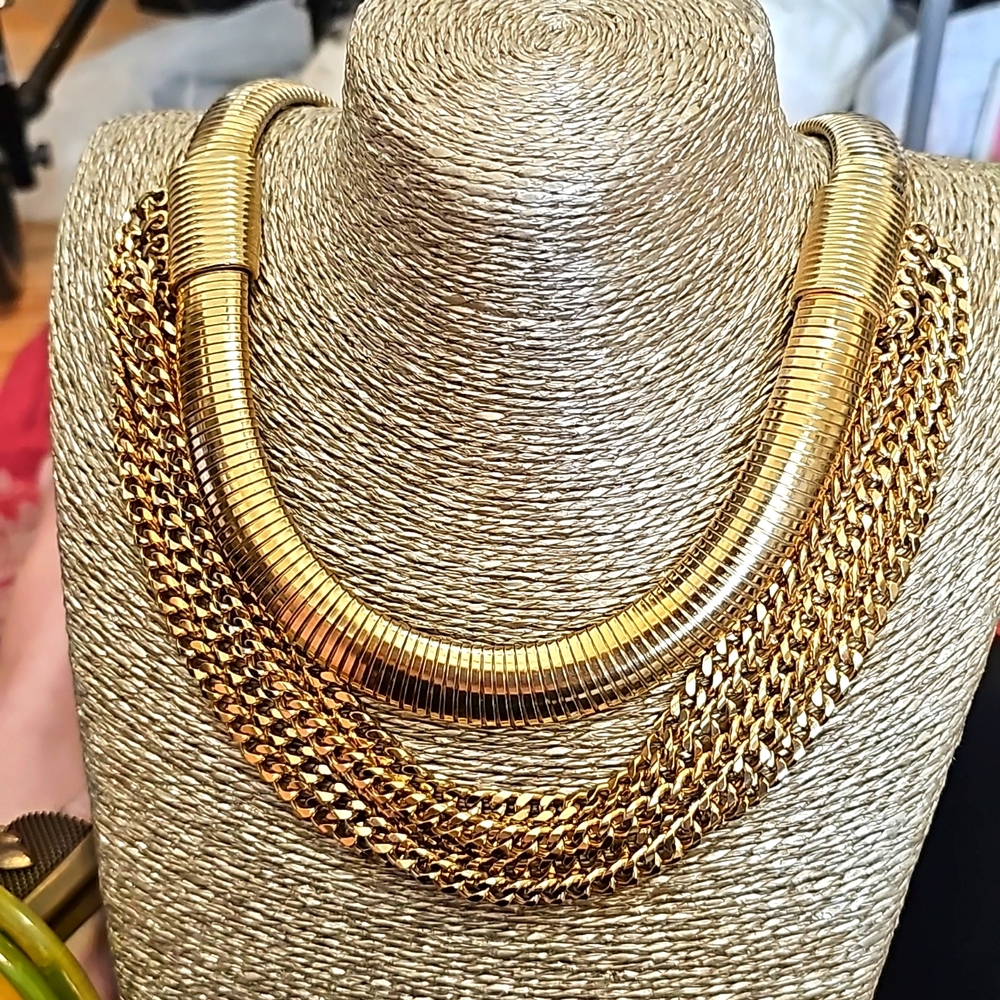 Accessocraft Gold Tone 3 Tier Belt